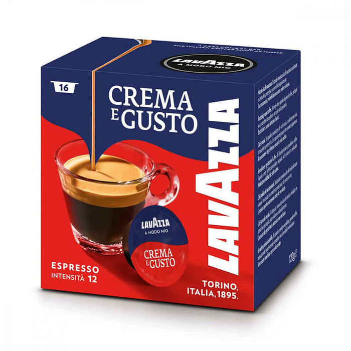 КАФЕ КАПСУЛИ LAVAZZA A MODO MIO CREMA 16БР.