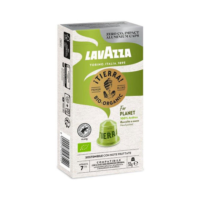КАФЕ LAVAZZA NES ALU TIERRA BIO 10 БР.