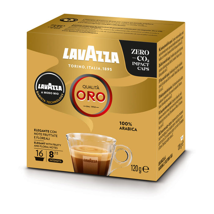 КАФЕ КАПСУЛИ LAVAZZA A MODO MIO QUALITA ORO 16 БР.