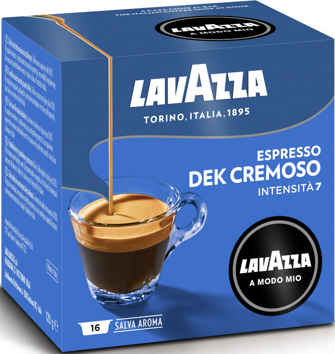 Кафе капсули LAVAZZA A Modo Mio DEK CREMOSO 16 бр капсули