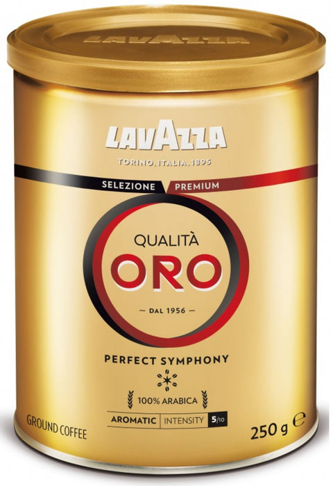 Кафе LAVAZZA QUALITA ORO, 250г. мляно метална кутия