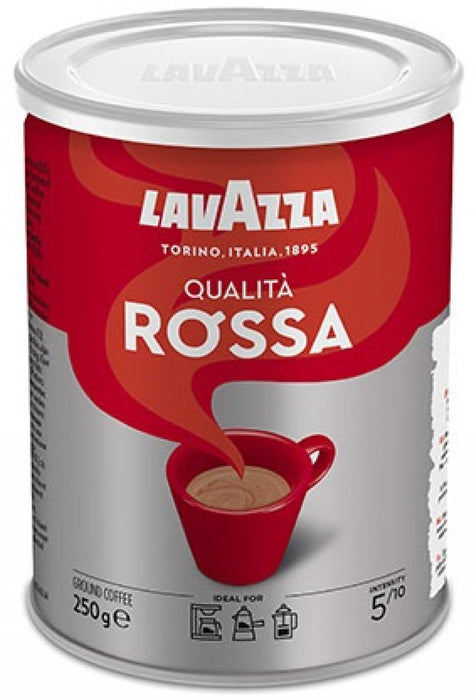 Кафе LAVAZZA QUALITA ROSSA 250г мляно метална кутия