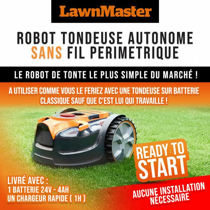 Роботизирана косачка LawnMaster