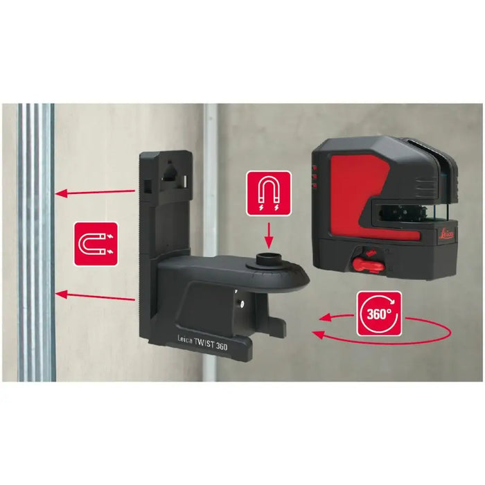Лазерен нивелир Leica Geosystems Lino L2P5G ± 0,2 MM/M