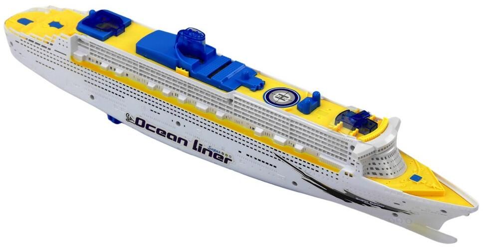 Детска играчка Lean Toys - Голям круизен кораб, 50 cm