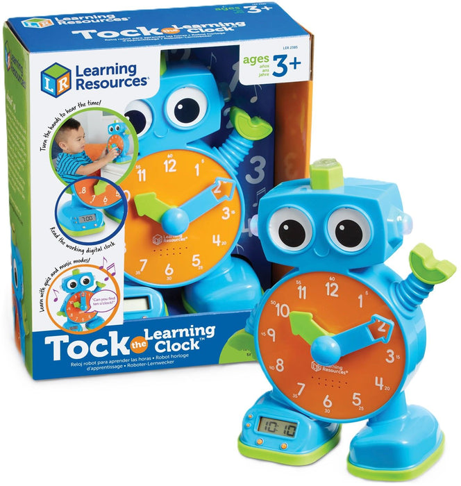 Дигитален образователен часовник Learning Resources - Тик-Так