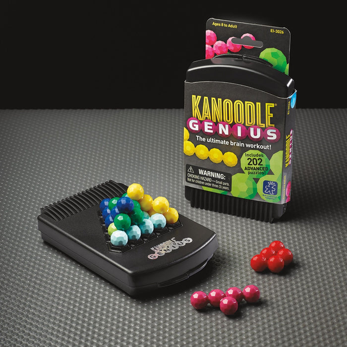 Игрален комплект Learning Resources - Логически пъзели Kanoodle Genius
