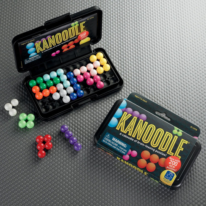 Игрален комплект Learning Resources - Логически пъзели Kanoodle