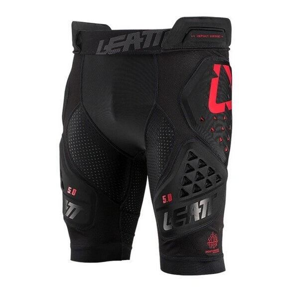 Великобритания: Защитни шорти LEATT Impact Shorts 3DF 5.0, размер L, черни