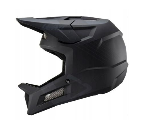 Велосипедна каска LEATT MTB Gravity 2.0 V23 с пълно лице, размер L (59–60 см), черна
