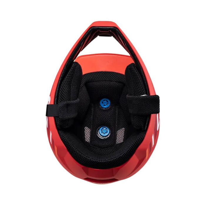 Велосипедна каска LEATT MTB Gravity 1.0 V24 с пълно лице, размер L, червена