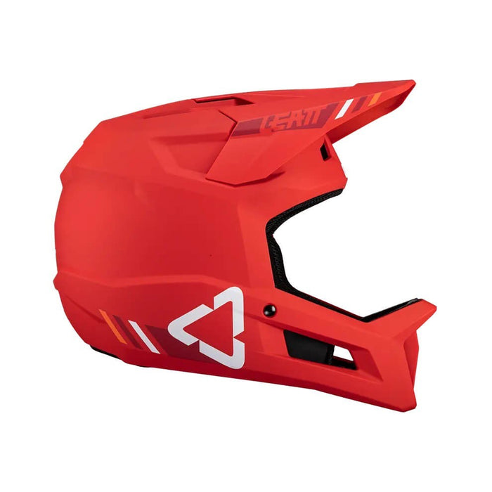 Велосипедна каска LEATT MTB Gravity 1.0 V24 с пълно лице, размер L, червена