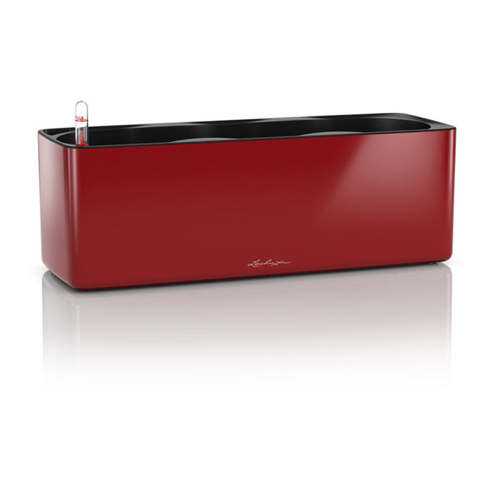 КАШПА 40X14CM С НАПОИТЕЛНА СИСТЕМА LECHUZA CUBE GLOSSY TRIPLE