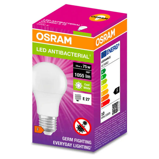 LED АНТИБАКТЕРИАЛНА КРУШКА 1055LM 4000K E27 OSRAM