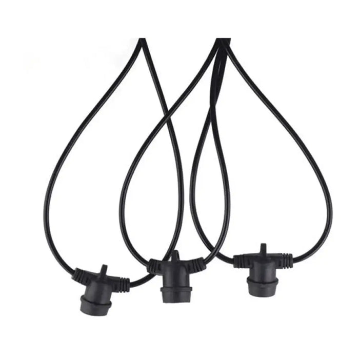 LED ДЕКОРАТИВЕН КАБЕЛ 10XE27 10M IP44 VITO STRING