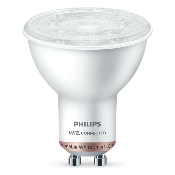 LED двуцветна крушка за лампа Philips Wiz Бял F 4,7 W GU10
