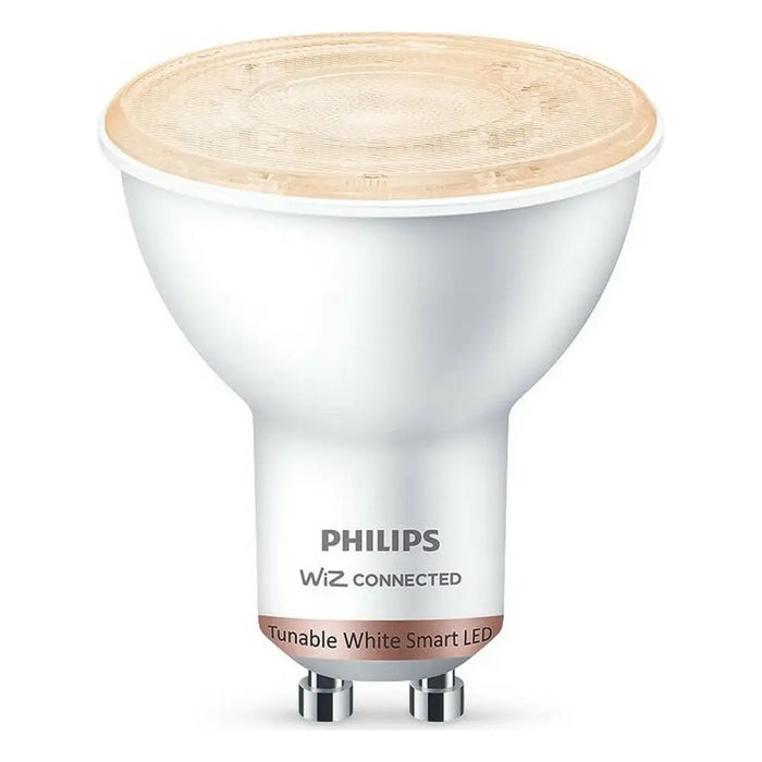 LED двуцветна крушка за лампа Philips Wiz Бял F 4,7 W GU10