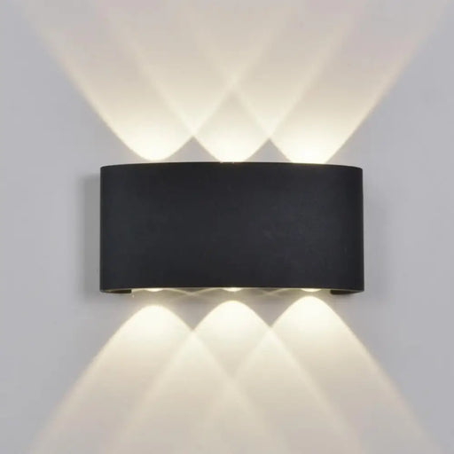 LED ФАСАДЕН ОСВЕТИТЕЛ DAKOTA 6X1W ЧЕРЕН
