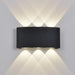 LED ФАСАДЕН ОСВЕТИТЕЛ DAKOTA 6X1W ЧЕРЕН