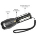 LED фенерче FL-600 с CREE XM-L2 18650 LED / 3x AAA (R03)