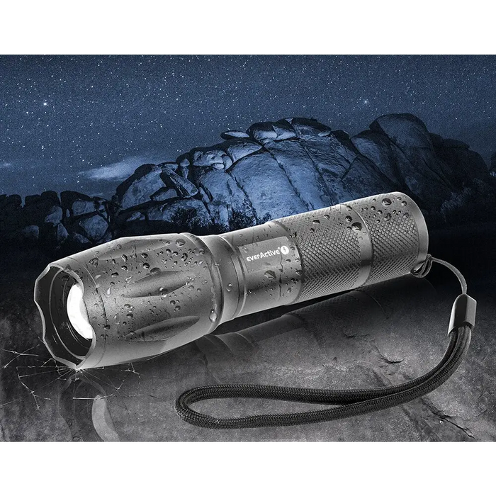 LED фенерче FL-600 с CREE XM-L2 18650 LED / 3x AAA (R03)