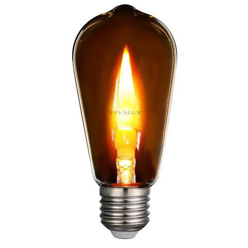 LED ФИЛАМЕНТ ЛАМПА Е27 GLOW ОПУШЕНА 1800