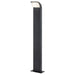 LED ГРАДИНСКО ТЯЛО СТОЯЩО H31CM IP44 ЧЕРЕН RABALUX HONGKONG