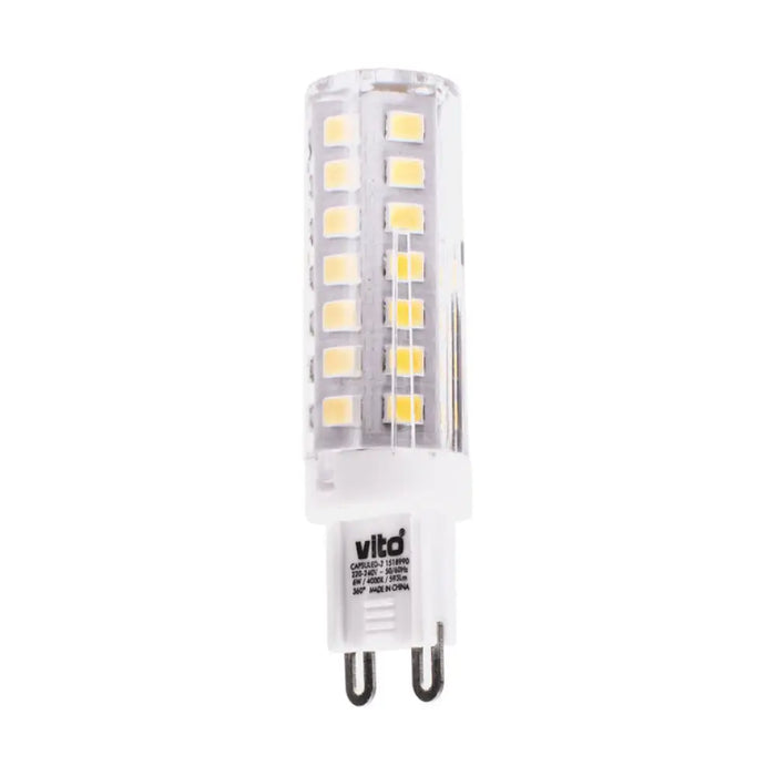 LED КАПСУЛА G9 6W 4000K 593LM VITO