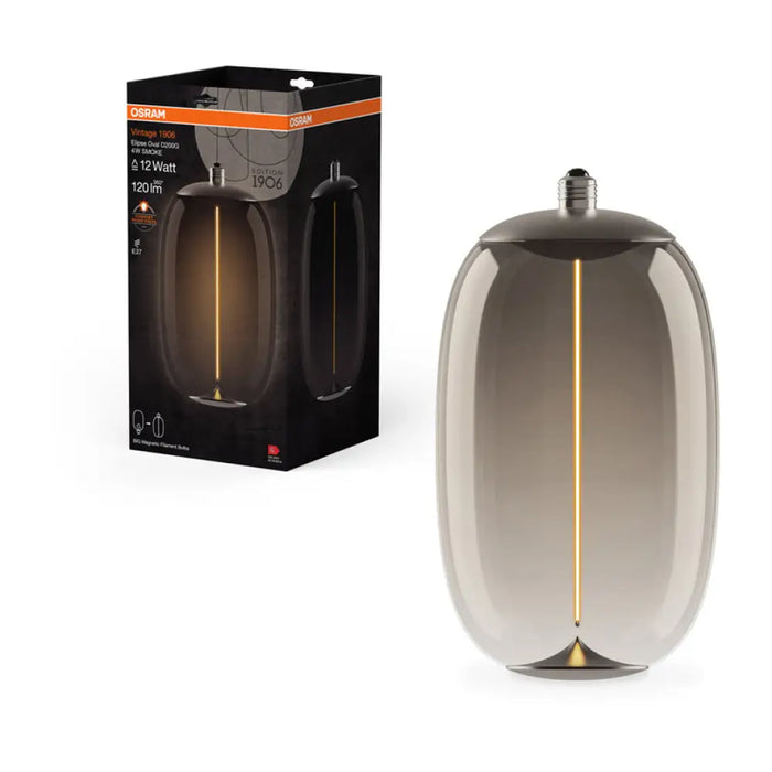 LED КРУШКА 4W 1800K 120LM OVAL ELIPSE D250G MAGNETIC