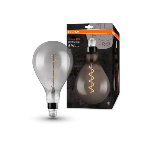 LED КРУШКА Е27 5W VINTAGE A160 SMOKE OSRAM