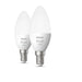 LED КРУШКА E14 5.5W 2700K 2 БРОЯ PHILIPS HUE