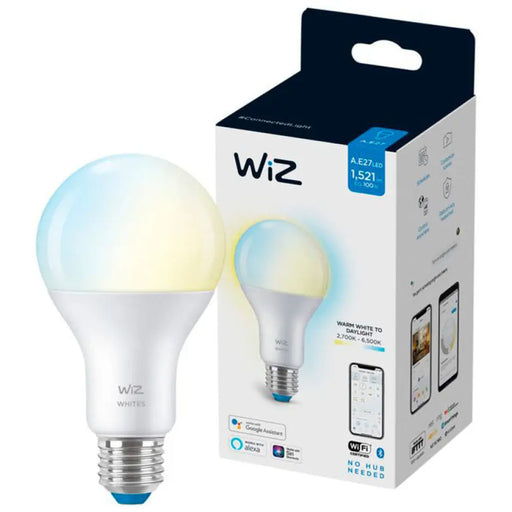 LED КРУШКА E27 13W 2700-6500K 1521LM ДИМИРУЕМА МАТ WI-FI WIZ