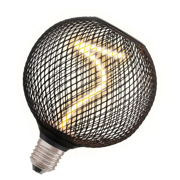 LED КРУШКА E27 3.5W 1800K 130LM FILAMENT BLACK OSRAM