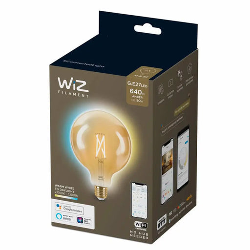 LED КРУШКА E27 6.7W FILAMENT 2-5K 640LM ДИМИРУЕМА WI-FI WIZ