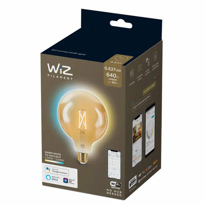 LED КРУШКА E27 6.7W FILAMENT 2-5K 640LM ДИМИРУЕМА WI-FI WIZ