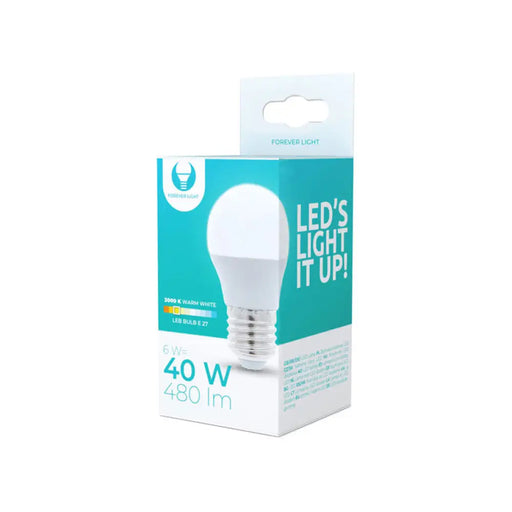 LED КРУШКА E27 6W 3000K 480 LM ТОПЧЕ FOREVER LIGHT
