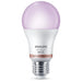 LED КРУШКА E27 8W 2200-6500K 806LM ДИМИРУЕМА МАТ RGB WI-FI
