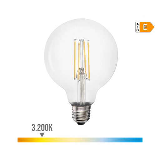 LED крушка EDM 98602 E 6 W 60 W 47 W E27 800 lm ø 9,5 x