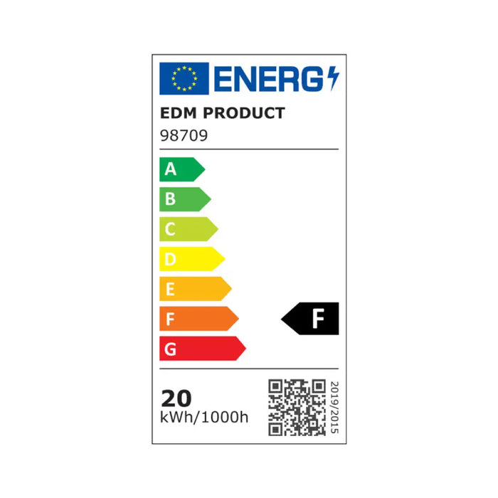 LED крушка EDM 98709 F 20 W 180 W 128 W E27 2100 Lm Ø 6,5 x