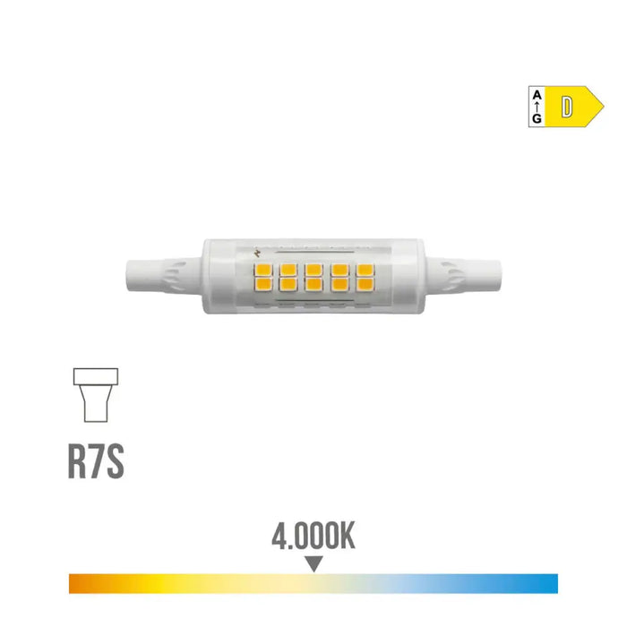 LED крушка EDM 98989 D 5,5 W 58 W R7s 600 lm Ø 1,5 x 7,8 cm