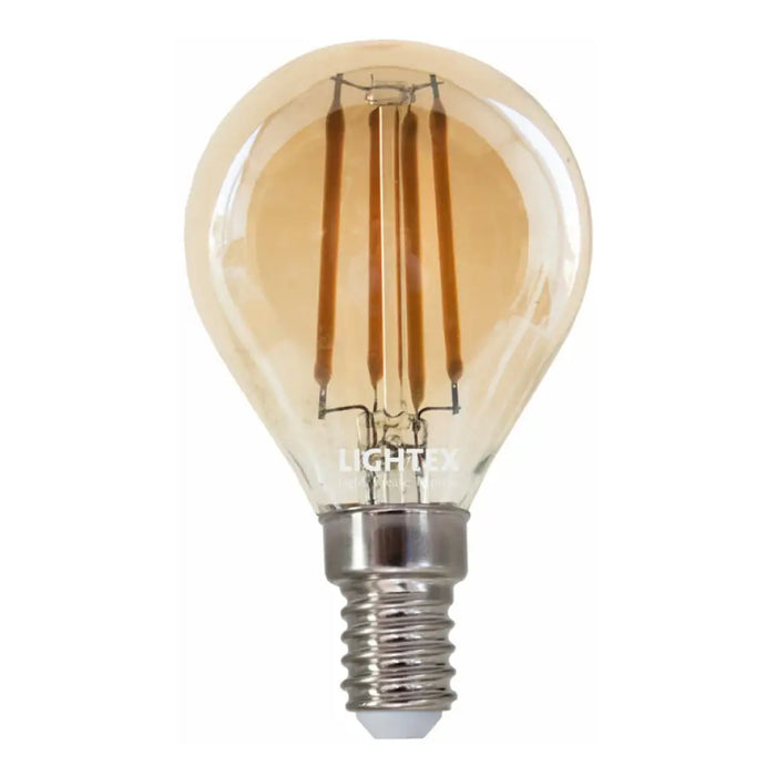 LED КРУШКА FILAMENT E14 4W P45 2700K 470LM LIGHTEX GOLD