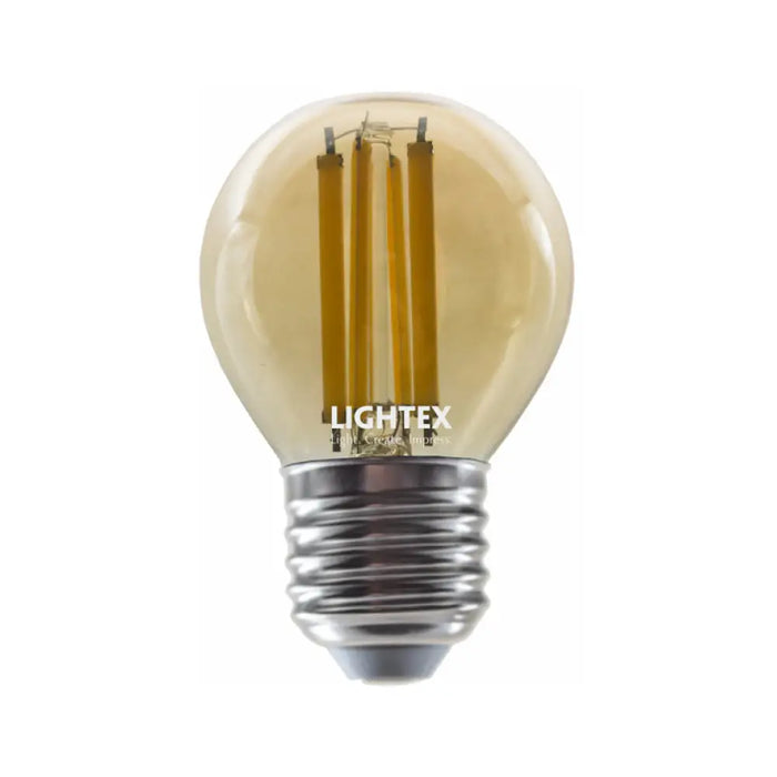 LED КРУШКА FILAMENT E27 6W G45 2700K 806LM LIGHTEX GOLD