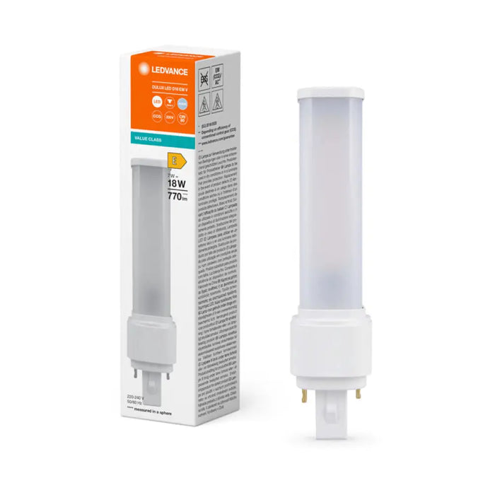 LED КРУШКА G24 7W 4000K 770LM LEDVANCE