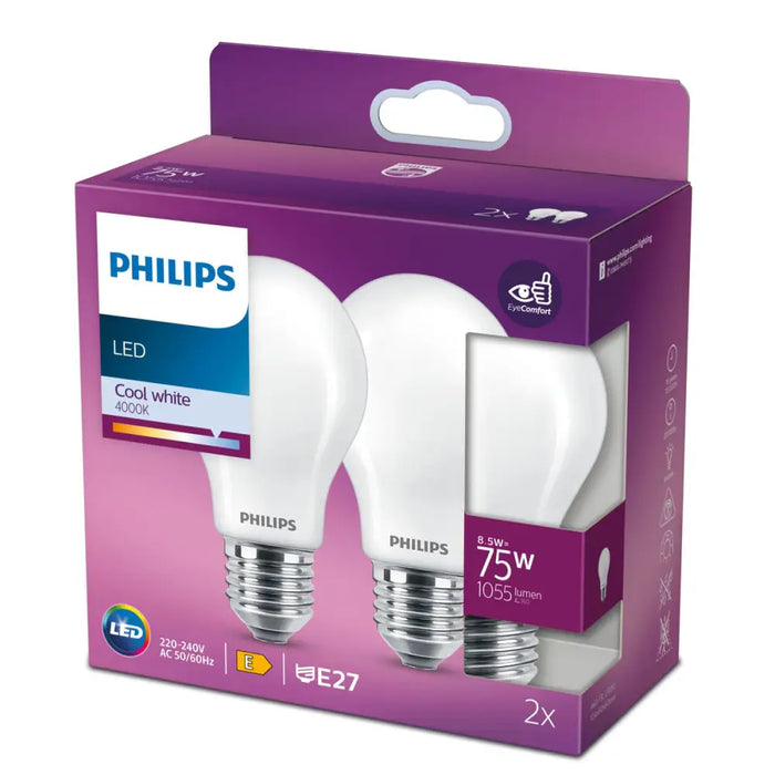 LED крушка Philips 75 W E A++ (4000 K)