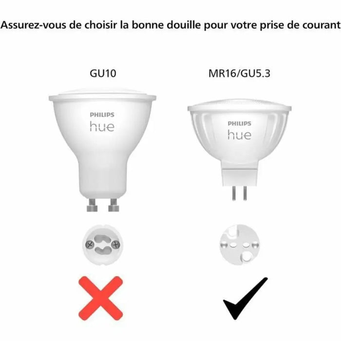 LED крушка Philips Бял G 400 lm 2 броя (6500 K)