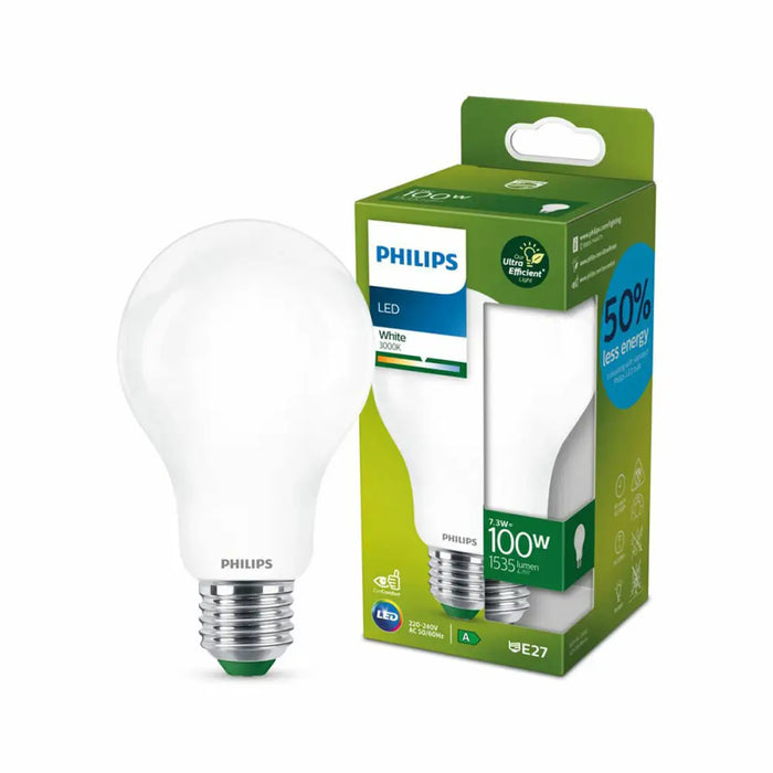 LED крушка Philips Classic A 100 W 7,3 W E27 1535 Lm (3000