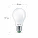 LED крушка Philips Classic A 4 W 60 W E27 840 lm (2700 K)