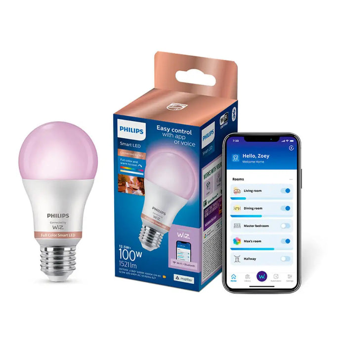 LED крушка Philips E 12,5 W E27 1521 Lm (2200-6500 K)