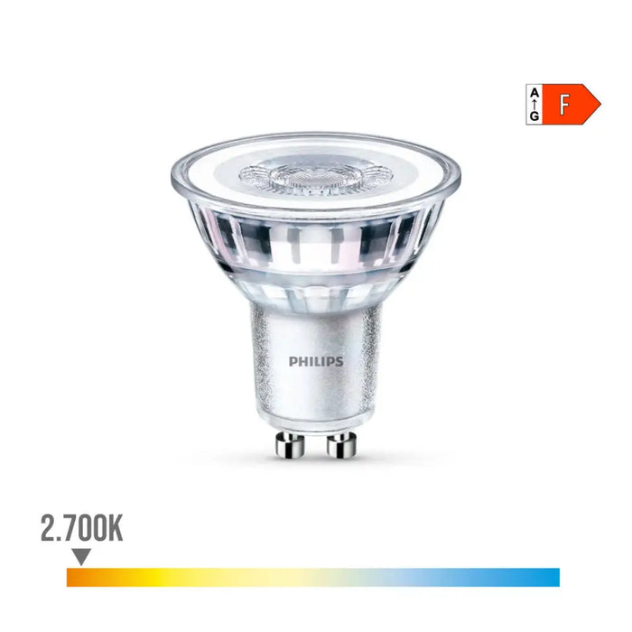LED крушка Philips F 4,6 W GU10 390 lm 5 x 5,4 cm (2700 K)