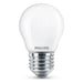 LED крушка Philips Сферичен E 6,5 W E27 806 lm 4,5 x 7,8 cm